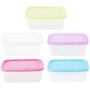Lebensmittelbehälter - 350ml Dichtungskonzeptbehälter Box Organizer für Slime, Ton, Lehm, Küchenvorräte