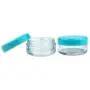 Bouteilles Rondes Transparentes Beauticom 5G/5ML (100 Pièces) avec Couvercles Bleu Ciel/Teal pour Crèmes, Huiles, Toniques, Salves, Lotions, Échantillons de Maquillage, Baumes à Lèvres – Sans BPA Bouteilles Rondes Transparentes Beauticom 5G/5ML (100 Pièces) avec Couvercles Bleu Ciel/Teal pour Crèmes, Huiles, Toniques, Salves, Lotions, Échantillons de Maquillage, Baumes à Lèvres – Sans BPA