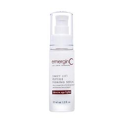 emerginC Swift Lift Peptide Firming Serum - Intensive Age Fighting Serum with Hyaluronic Acid + Plant Extracts (1 Ounce, 30 Milliliters)
