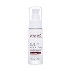 emerginC Swift Lift Peptide Firming Serum - Intensive Age Fighting Serum with Hyaluronic Acid + Plant Extracts (1 Ounce, 30 Milliliters)