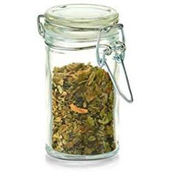 Zeller Spice Jars 4pcs. of Glass, 4.5 x 8.4 x 18 cm