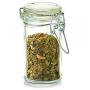 Zeller Spice Jars 4pcs. of Glass, 4.5 x 8.4 x 18 cm