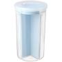 Transparent Plastic Grain Flour Rice Storage Container Kitchen Refrigerator Food Milk Powder Seal Classification Storage Storage Box Large Food Dispensers