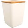 Rayher 46430000 Bamboo Storage, Square, 1000ml, 11x11x14,5cm, Box 1pc, Natural
