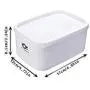 Boîtes de Rangement XZQ 2, Rectangulaires, Plastique, pour Conserves de Fruits et d'Aliments, Idéales pour Cuisine, Maison et Réfrigérateur, Blanc. Boîtes de Rangement XZQ 2, Rectangulaires, Plastique, pour Conserves de Fruits et d'Aliments, Idéales pour Cuisine, Maison et Réfrigérateur, Blanc.