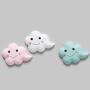 JUSTDOLIFE 3PCS Door Handle Bumper Silicone Wall Protector Door Stopper Bumper for Room