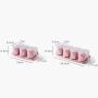 Storage Boxes Salt Spice Rack Set Healthy Kitchen Seasoning Cans Wheat Straw Spice Jar Household Food Pepper Container,Light Grey