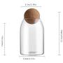 Multi Function Sealed Can Kitchen Glass Storage Tank Sealed Cans Food Grains Storage Container Jar Tea Vessel Tool,S