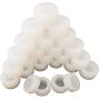 SZBS Silicone containers 3ml Clear Container For Dab Oil Non-stick Round Shape Concentrate Wax Storage Jars (50)