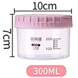 Food Savers Food Storage Containers Food Preservation Box Superimposable Sealed jar Food storage tank Plastic storage tank,2 colors,5 sizes (Color : B, Size : 107cm)