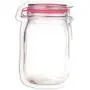 OBR KING 3er Set Dichtungsbeutel für Snacks und Lebensmittel, wiederverwendbar, Mason Jar Form, Ziplock Beutel (L)