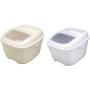 10KG Grain Storage Box Sealed Cans Household Kitchen Plastic Covered With Jar Rice Beans Bucket Grain Storage Cans,1