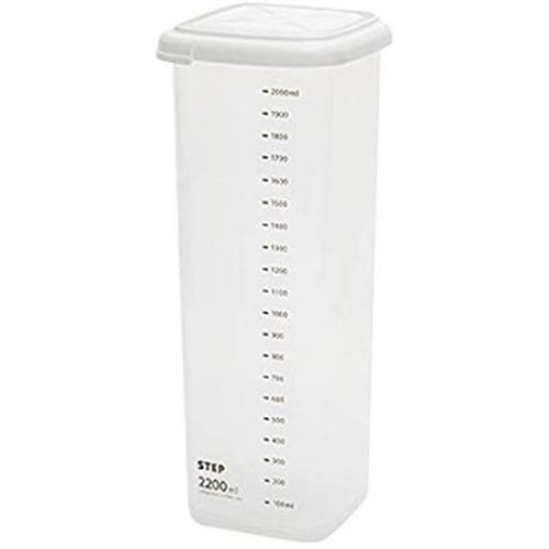 J&HO Kitchen Food Storage Plastic Container with Lids Sealing Pot，5 Types of Capacity Available (E)