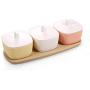 LQQGXLCondiment bottle, jar condiment storage box Spice jars, food storage containers with lids, spice jars, spice storage boxes, sugar bowls, sugar bowls
