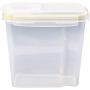 Kitchen Food Storage Jar Airtight Food Storage Plastic Kitchen Food Case Cereal Grain Bean Rice Storage Container Boxes (Size : L)