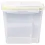 Kitchen Food Storage Jar Airtight Food Storage Plastic Kitchen Food Case Cereal Grain Bean Rice Storage Container Boxes (Size : L)