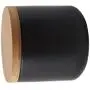 Bouteilles de Conservation en Céramique HMANE, 260 ml/8.8 fl. oz, avec Bouchon pour Café, Thé, Épices et Plus. Noir