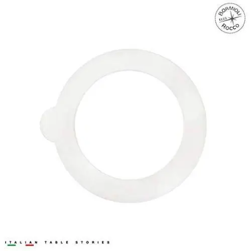Bormioli Rocco Jar Replacement Gaskets (Set of 6): 3.5’’ Diameter Fido Jar Compatible, Food Grade Rubber, Leakproof Sealing Rings for Standard Sized Mouth Canning and Storage Containers