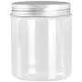 BBFZ 6 PCS Transparent plastic can, Plastic honey jar, for Jam Honey Jelly Wedding, Favors DIY Magnetic Spice Jars Crafts Canning Jars and Other Food Storage,8.45 OZ