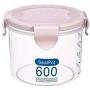 Yl Ly Food Storage Kitchen Plastic Fresh-Keeping Sealed Cans Milk Powder Cans Grain Storage Jars Home Food Storage Box Light Pink