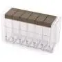 6Pcs/Set Spice Jar Seasoning Box Kitchen Spice Storage Bottle Jars Transparent Pp Salt Msg Pepper Cumin Powder Box Tool,Dark Gray 6Pcs/Set Spice Jar Seasoning Box Kitchen Spice Storage Bottle Jars Transparent Pp Salt Msg Pepper Cumin Powder Box Tool,Dark Gray