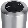 JUSTDOLIFE Electric Pepper Grinder Stainless Steel Double Sized Spice Mill Durable Salt Grinder
