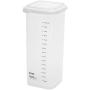 HUPLUE Kitchen Square Canister Grain Storage Tanks Airtight Food Storage Containers Food Storage Containers Food Storage Jar