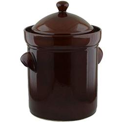 25L Fermenting Crock Pot (6.6 gal) Brown