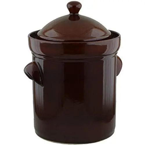 25L Fermenting Crock Pot (6.6 gal) Brown 25L Fermenting Crock Pot (6.6 gal) Brown