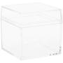 Kitchen Food Storage Jar Airtight Food Storage Square Box Storage Organizer Container for Playdough Foam Slime Mud Light Clay Wedding Candy Festival Gift