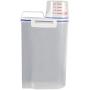 Fdit Rice Storage Bin Cereal Container with Lid Portable Home Kitchen Storage Box Plastic with Measuring Cup Lid