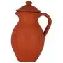 Bouteille en argile artisanale avec couvercle – Carafe pour lait et eau, Pitcher pour table, Récipient de rangement écologique, Vaisselle pour boissons. Bouteille en argile artisanale avec couvercle – Carafe pour lait et eau, Pitcher pour table, Récipient de rangement écologique, Vaisselle pour boissons.