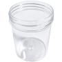 120ML Transparent Plastic Sealed Can Household Milk Powder Tea Coffee Kitchen Storage Jar with Lid for Kitchen Organizer