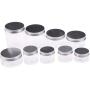 30Ml 250Ml Aluminum Cap Cosmetic Tin Pot Lip Balm Jar Containers Oil Wax Empty,120Ml