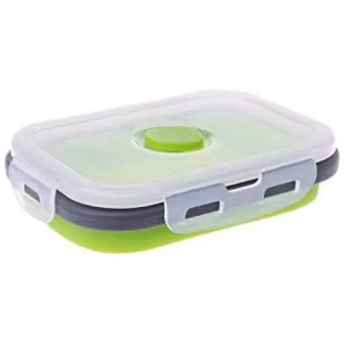 Kitchen Food Storage Jar Airtight Food Storage Silicone Food Portable Lunch Box Bowl Bento Boxes Folding Collapsible Storage (Color : 350ml) Kitchen Food Storage Jar Airtight Food Storage Silicone Food Portable Lunch Box Bowl Bento Boxes Folding Collapsible Storage (Color : 350ml)