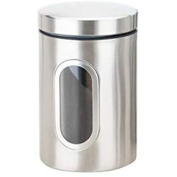 BESTONZON Stainless Steel Sealed Can Cereal Canister Storage Tank Kitchen Tool for Coffee Beans Tea Grains
