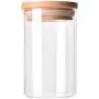 Bouteille/Pot de Rangement en Verre Transparent Haute Résistance Borosilicaté CloverUS pour Cuisine et Organisation Bouteille/Pot de Rangement en Verre Transparent Haute Résistance Borosilicaté CloverUS pour Cuisine et Organisation