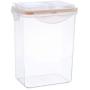 Poniu Plastic Storage Case Preservation Box Sealed Grain Storage Tank Kitchen Supplies Dry Dried Food Container (L)