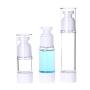 ​3PCS BPA Free Green ​Airless Pump Vacuum Bottles Atomizers ​Packaging ​​ Container Jar Pot For Makeup Liquid Emulsion ​Lotion​ Essential Oil​ Cosmetic Essence​(50ml / 1.7oz)