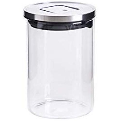 Yl Ly  High Borosilicate Glass Sealed Jar Kitchen Jam Glass Bottle Nut Jar Candy Jar Multi-Grain Jar Glass Jar Medium 800Ml