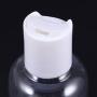 Lurrose 15Pcs 75ml Refillable pump dispenser bottle press cap liquid lotion cream bottle empty travel bottle container (random cap color)