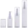 3Pcs 30ml Frosted Empty Portable Refillable High-grade PP Airless Vacuum Pump Bottle Vial Travel Cream Lotion Toner Toiletries Liquid Container Pot (30ML) 3Pcs 30ml Frosted Empty Portable Refillable High-grade PP Airless Vacuum Pump Bottle Vial Travel Cream Lotion Toner Toiletries Liquid Container Pot (30ML)