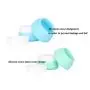 3PCS 20ml/0.7oz Round Squeezable Silicone Empty Soft Bottle Refillable Travel Sample Packing Container Storage Pot Jar Vial Dispenser for Lotion Face Cream (Random) 3PCS 20ml/0.7oz Round Squeezable Silicone Empty Soft Bottle Refillable Travel Sample Packing Container Storage Pot Jar Vial Dispenser for Lotion Face Cream (Random)