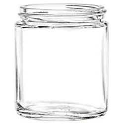 Nakpunar 20 pcs 2 oz Glass Jars with Gold Metal Lid for Creams, Spice, Honey, Jams, Shot Glasses (Gold, 20)