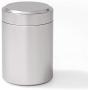Nubstous Titanium Alloy Mini Tea Caddies Portable Sealed Cans Container Silver
