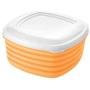 Satisfactory Nation 7 Piece Plastic container food Storage Boxes Microwave safe container Multicolour Kitchen storage set