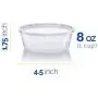 Bouteilles pour Slime avec Couvercles Étanches (8 oz, 24 Pack) - Pots en Plastique Transparent pour Stockage Alimentaire - Idéal pour Votre Kit de Slime - BPA Free| Étanches| Micro-ondes| Réutilisables| Lavable au Lave-vaisselle et Congélateur Bouteilles pour Slime avec Couvercles Étanches (8 oz, 24 Pack) - Pots en Plastique Transparent pour Stockage Alimentaire - Idéal pour Votre Kit de Slime - BPA Free| Étanches| Micro-ondes| Réutilisables| Lavable au Lave-vaisselle et Congélateur