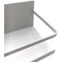 KOBWA Magnetic Storage Rack Wall Mounted Storage Organizer Shelf Spice Jar Rack for Home Kitchen Living Room Bathroom Absorption on Fridges and Metal Surfaces