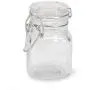 4er Glas Mini Mason Gläser Behälter Küchen Aufbewahrung Hochzeitsdekorationszubehör