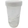 Mason Jar Drinking Glass Set - (2) 24oz Wide Mouth Ball Mason Jars with (2) Drinking Lids & Straws, (2) Storage Caps, (2) Metal Lids and Bands, and (1) Spirit Quest Supplies Large Jar Opener